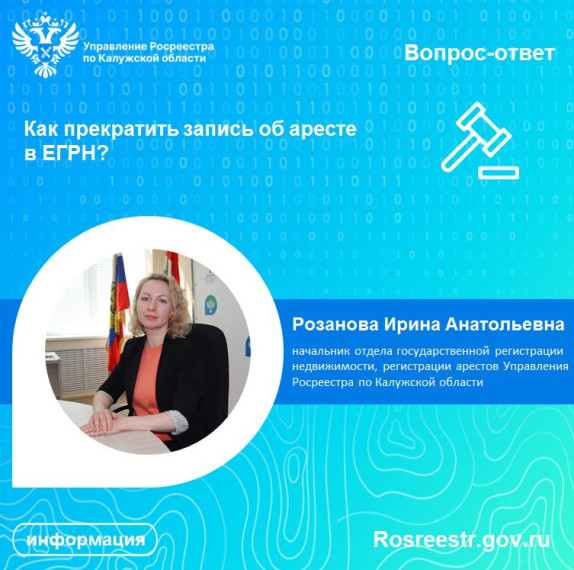 Как прекратить запись об аресте в ЕГРН?. Как прекратить запись об аресте в ЕГРН?.